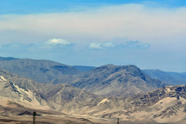 Andes Mountains Peru Longest Mountain Range World Stretch West Coast — Stock Photo, Image