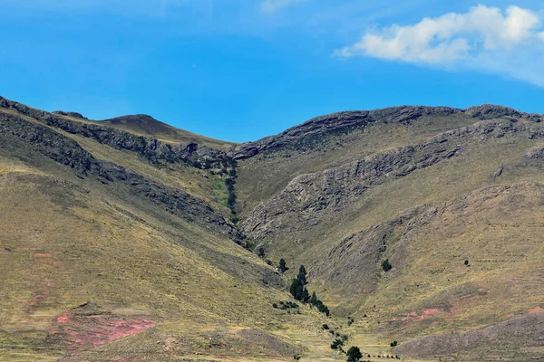 Die Anden Peru Sind Das Längste Gebirge Der Welt Sie — Stockfoto