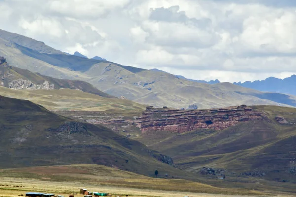 Die Anden Peru Sind Das Längste Gebirge Der Welt Sie — Stockfoto