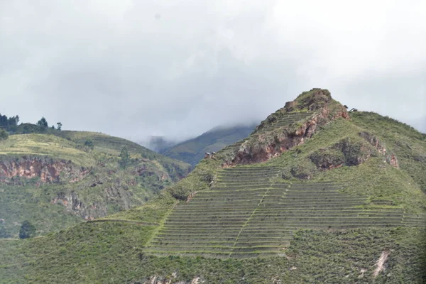 Cordilheira Dos Andes Peru Maior Cordilheira Mundo Eles Estendem Longo — Fotografia de Stock