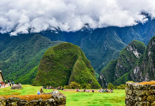 Gizem Cazibe Geleneklerle Çevrili Machu Pichu Nka Mparatorluğu Nun Ünlü — Stok fotoğraf