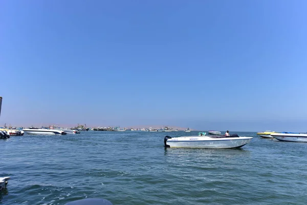 Der Hafen Von Paracasparacas Ist Die Hauptstadt Des Distrikts Paracas — Stockfoto