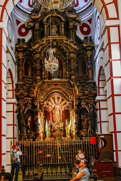 Das Innere Des Franziskus Klosters Und Der Basilika Kathedrale Von — Stockfoto