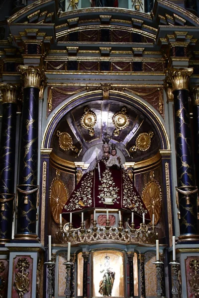 Interior Saint Francis Monastery Basilica Cathedral Lima Roman Catholic Cathedral — Stock Photo, Image