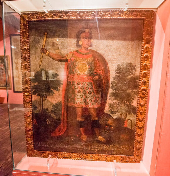 Peruvian paintings from the colonial eraThe Viceroyalty of Peru was a territorial entity of the Spanish Empire created by the Spanish Crown in 1542, with its capital in the city of Lima. Initially, the territory covered all of South America 