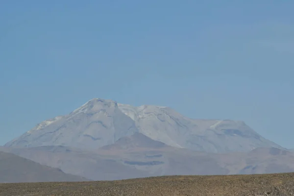 Cordillères Des Andes Vue Depuis Altiplanoles Andes Sont Longue Chaîne — Photo