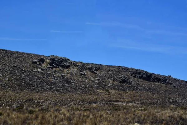 Andes Cordilleras Άποψη Από Altiplanoτα Βουνά Των Άνδεων Είναι Μεγαλύτερη — Φωτογραφία Αρχείου