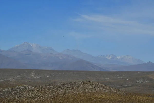 Andes Cordilleras Pohled Altiplanothe Andes Hory Jsou Nejdelší Pohoří Světě — Stock fotografie