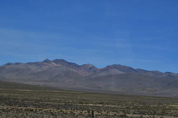 Andes Cordilleras Άποψη Από Altiplanoτα Βουνά Των Άνδεων Είναι Μεγαλύτερη — Φωτογραφία Αρχείου