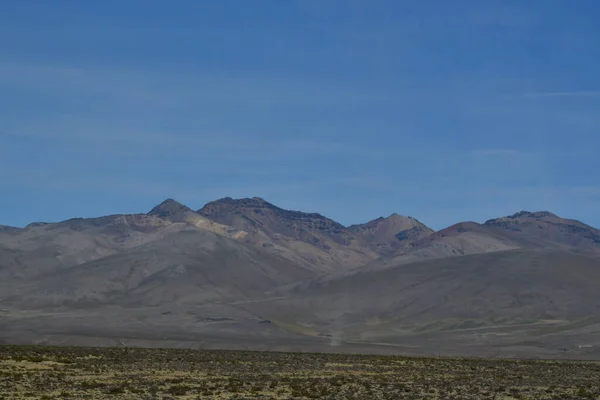 Widok Andów Cordilleras Altiplanogóry Andów Najdłuższym Pasmem Górskim Świecie Rozciągają — Zdjęcie stockowe