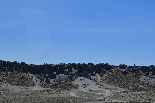 Анды Самый Длинный Горный Хребет Мире Простираются Вдоль Западного Побережья — стоковое фото