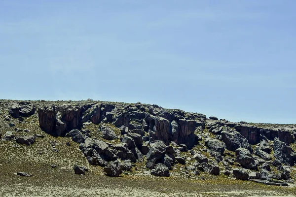 Andes Cordilleras Άποψη Από Altiplanoτα Βουνά Των Άνδεων Είναι Μεγαλύτερη — Φωτογραφία Αρχείου