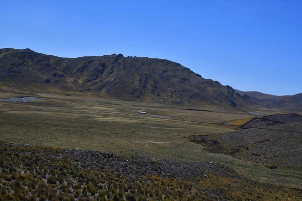 Andes Cordilleras Kilátás Altiplanoaz Andok Hegység Világ Leghosszabb Hegyvonulata Dél — Stock Fotó
