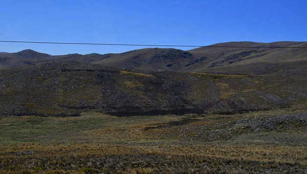 Анди Кордильєри Altiplanothe Andes Mountains Найдовшим Гірським Хребтом Світі Вони — стокове фото