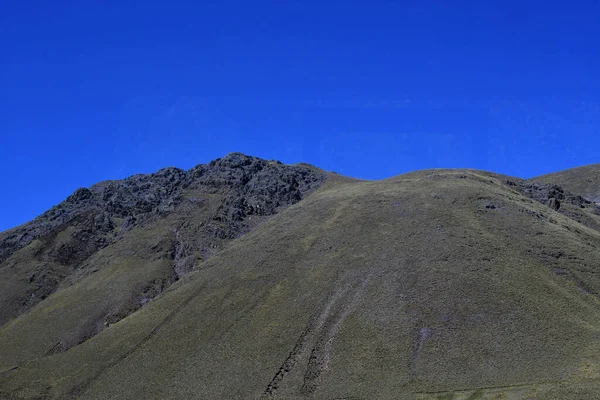 Cordilheiras Dos Andes Vista Altiplanoas Montanhas Dos Andes São Maior — Fotografia de Stock