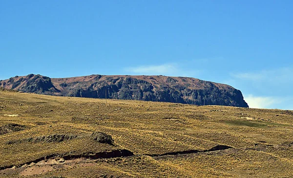 Andes Cordilleras Άποψη Από Altiplanoτα Βουνά Των Άνδεων Είναι Μεγαλύτερη — Φωτογραφία Αρχείου