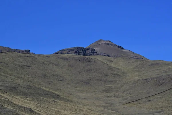 Cordilleras Los Andes Vista Desde Altiplanolas Montañas Los Andes Son —  Fotos de Stock