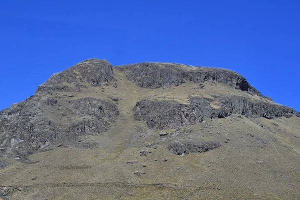 Cordilleras Los Andes Vista Desde Altiplanolas Montañas Los Andes Son —  Fotos de Stock