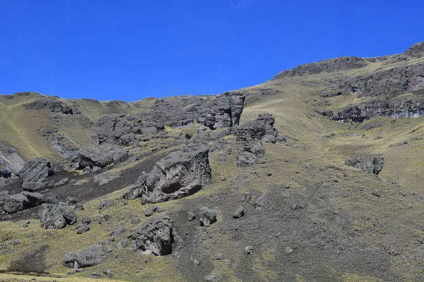 Andes Cordilleras Utsikt Från Altiplanoanderna Den Längsta Bergskedjan Världen Sträcker — Stockfoto