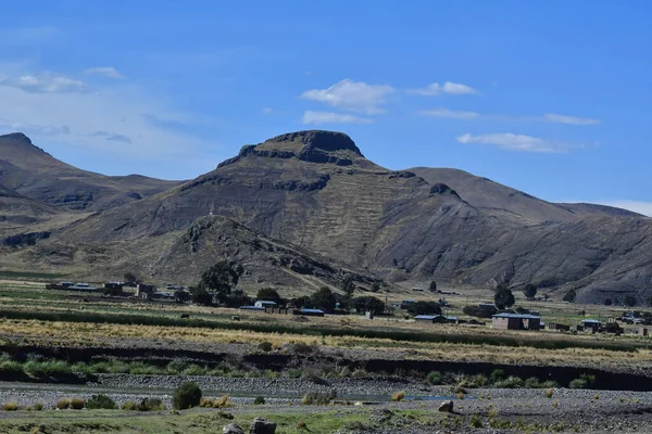 Cordilheiras Dos Andes Vista Altiplanoas Montanhas Dos Andes São Maior — Fotografia de Stock