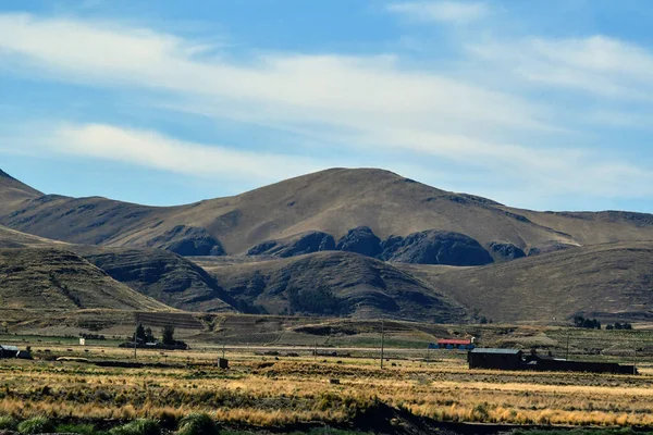 Dağları Altiplano Dan Dağları Nın Manzarası Dünyanın Uzun Sıradağlarıdır Güney — Stok fotoğraf