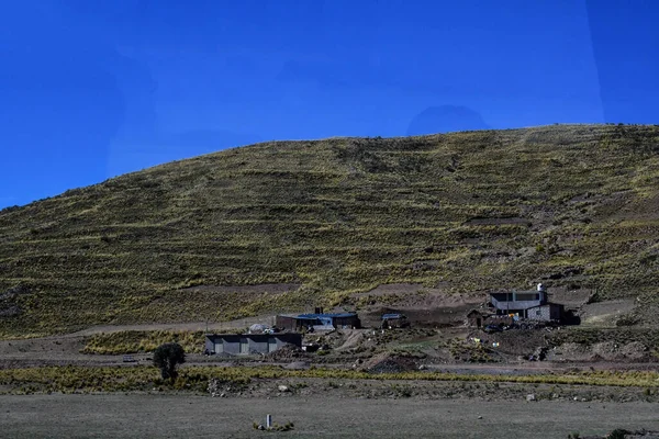 Cordillères Des Andes Vue Depuis Altiplanoles Andes Sont Longue Chaîne — Photo