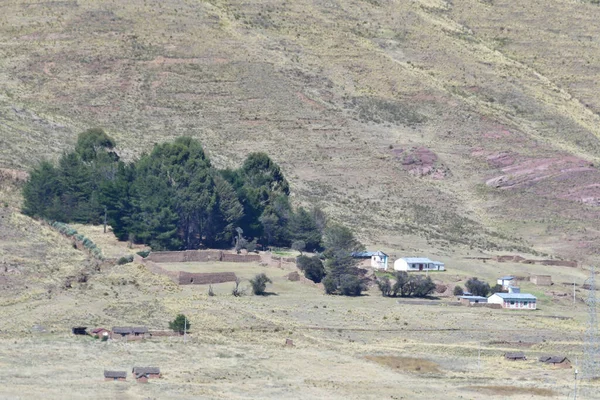 Altiplano Oder Das Andenplateau Südamerika Ist Das Gebiet Dem Die — Stockfoto