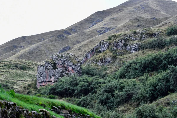 Tambomachay Konukların Sarhoş Olduğu Mağara Keçuva Arkeologların Görüşüne Göre Burası — Stok fotoğraf