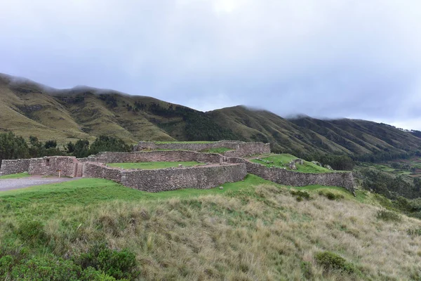 Pukapukara Fortaleza Roja Las Piedras Utilizadas Construcción Fortaleza Son Más — Foto de Stock