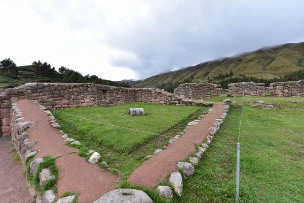 Pukapukara Fortaleza Roja Las Piedras Utilizadas Construcción Fortaleza Son Más — Foto de Stock