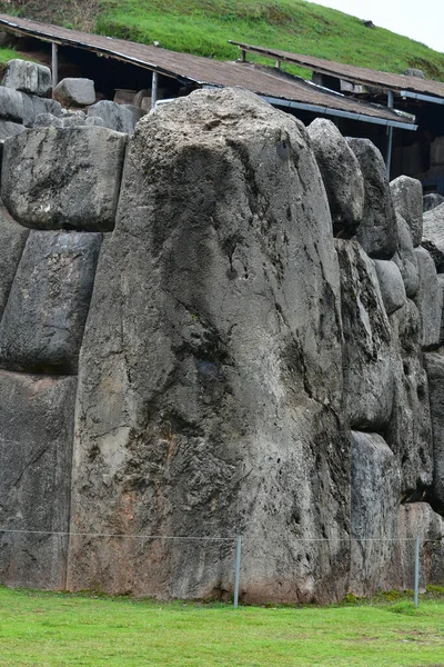 Sacsayhuaman Complejo Paredes Incanaslas Piedras Este Complejo Paredes Incanas Encajan — Foto de Stock