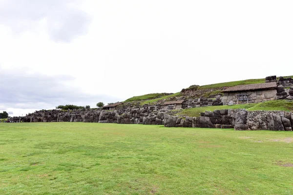 Sacsayhuaman Complejo Paredes Incanaslas Piedras Este Complejo Paredes Incanas Encajan — Foto de Stock