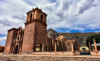 Santiago de Pupuka Kilisesi Pukara, Peru arkeolojik kompleksinde