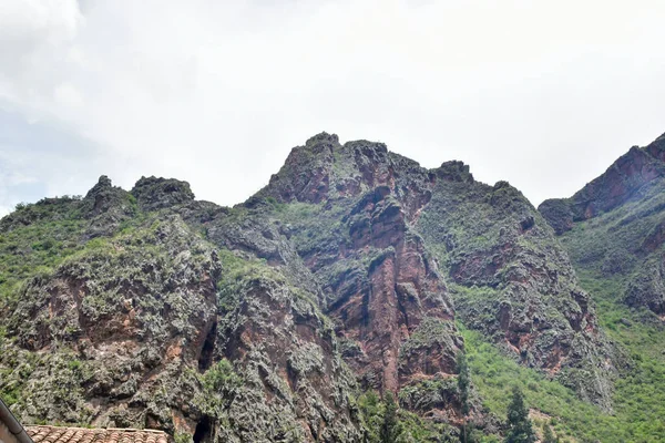 Άποψη Του Andescordilleras Από Larayapass4332Maltitudelarayapass Είναι Υψηλότερο Σημείο Του Sunroad — Φωτογραφία Αρχείου