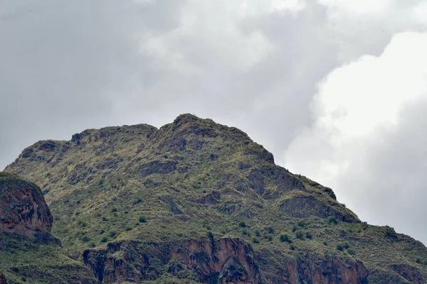Pohled Andescordilleras Larayapass4332Maltitudelarayapass Nejvyšším Bodem Sluneční Cesty Která Spojuje Todva — Stock fotografie