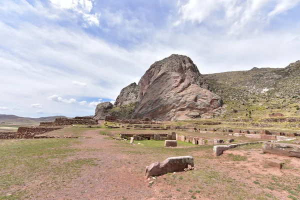 Complejo Arqueológico Pukara Las Ruinas Remontan Antigüedad 1800 Fue Primer — Foto de Stock