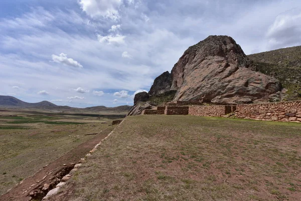 Complejo Arqueológico Pukara Las Ruinas Remontan Antigüedad 1800 Fue Primer — Foto de Stock
