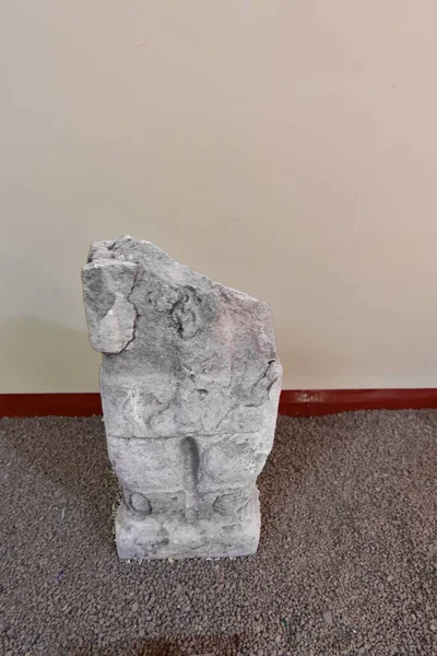 Археологический Комплекс Пукара Пукара Музей Резными Монолитами Представляющими Змей Ящериц — стоковое фото