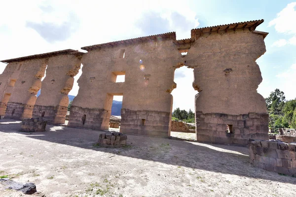 Raqch Temple Wiracocha Est Important Site Archéologique Inca Situé 110 — Photo