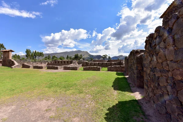 Raqch Templo Wiracocha Importante Sitio Arqueológico Inca Ubicado 110 Sur — Foto de Stock