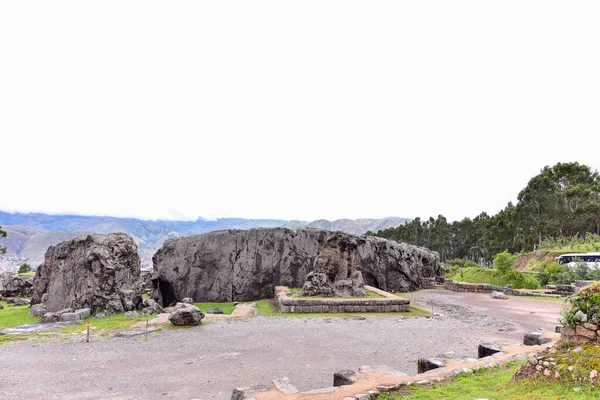 Qenqoinquechua Means Labyrinth Holy Place One Largest Thecusco Region Short — Stock Photo, Image