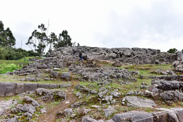Qenqoinquechua Significa Laberinto Era Lugar Santo Uno Los Más Grandes — Foto de Stock