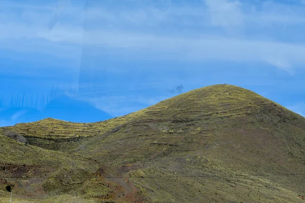 Andes Cordilleras Uitzicht Vanaf Juliaca Het Andesgebergte Langste Bergketen Ter — Stockfoto