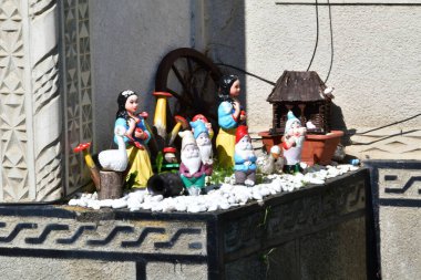 traditional thai temple with a candle