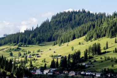 beautiful mountain landscape in the mountains of the carpathians, ukraine.
