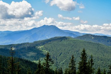 Karpat Dağları'nın güzel manzara