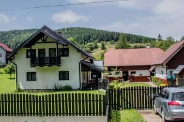 Romanya 'nın küçük Sibiu kasabası
