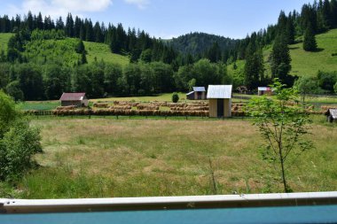 Dağların güzel manzarası