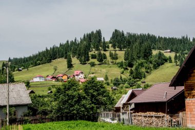 Karpat Dağları 'nın güzel manzarası