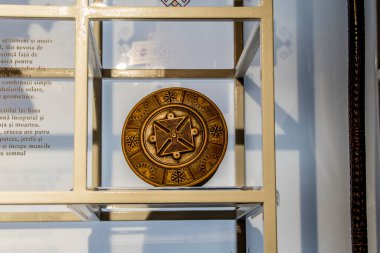 Milan, İtalya - Eylül 26, 2017: Milano Müzesi, Milano - 26 Ekim 27 - Sergi